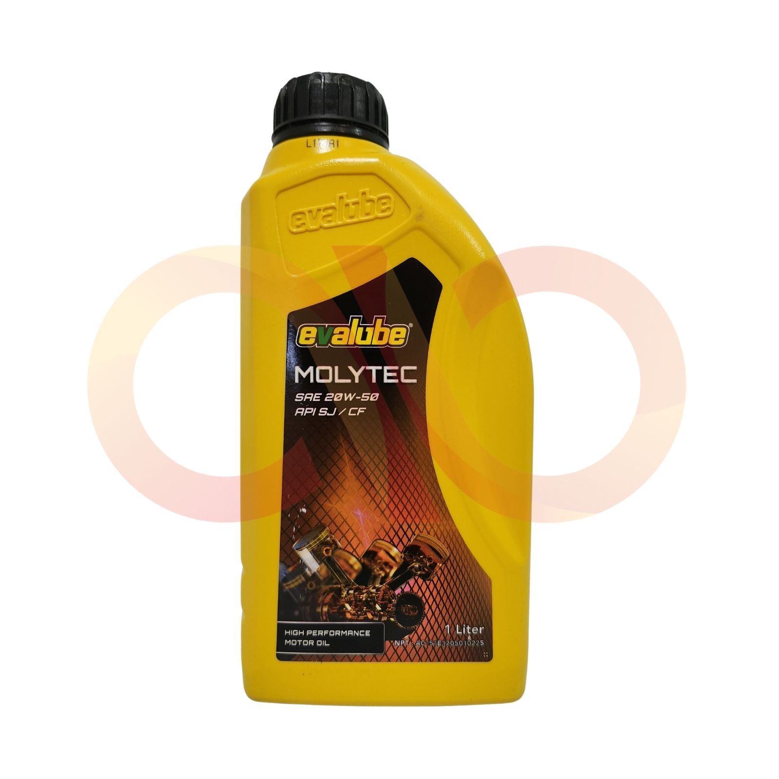 Evalube Molytec 20W-50 1 liter