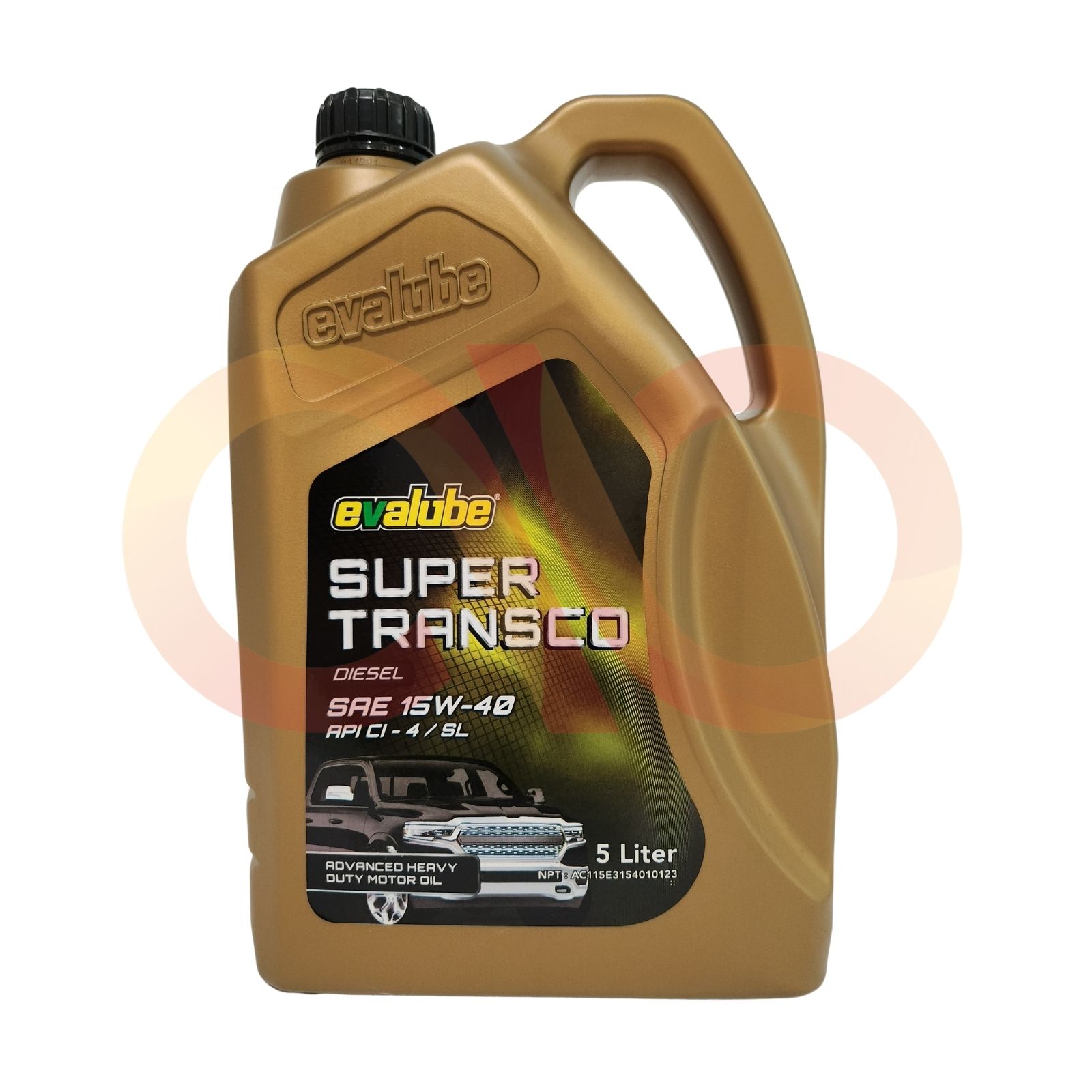 Evalube Super Transco 15W-40 5 liter