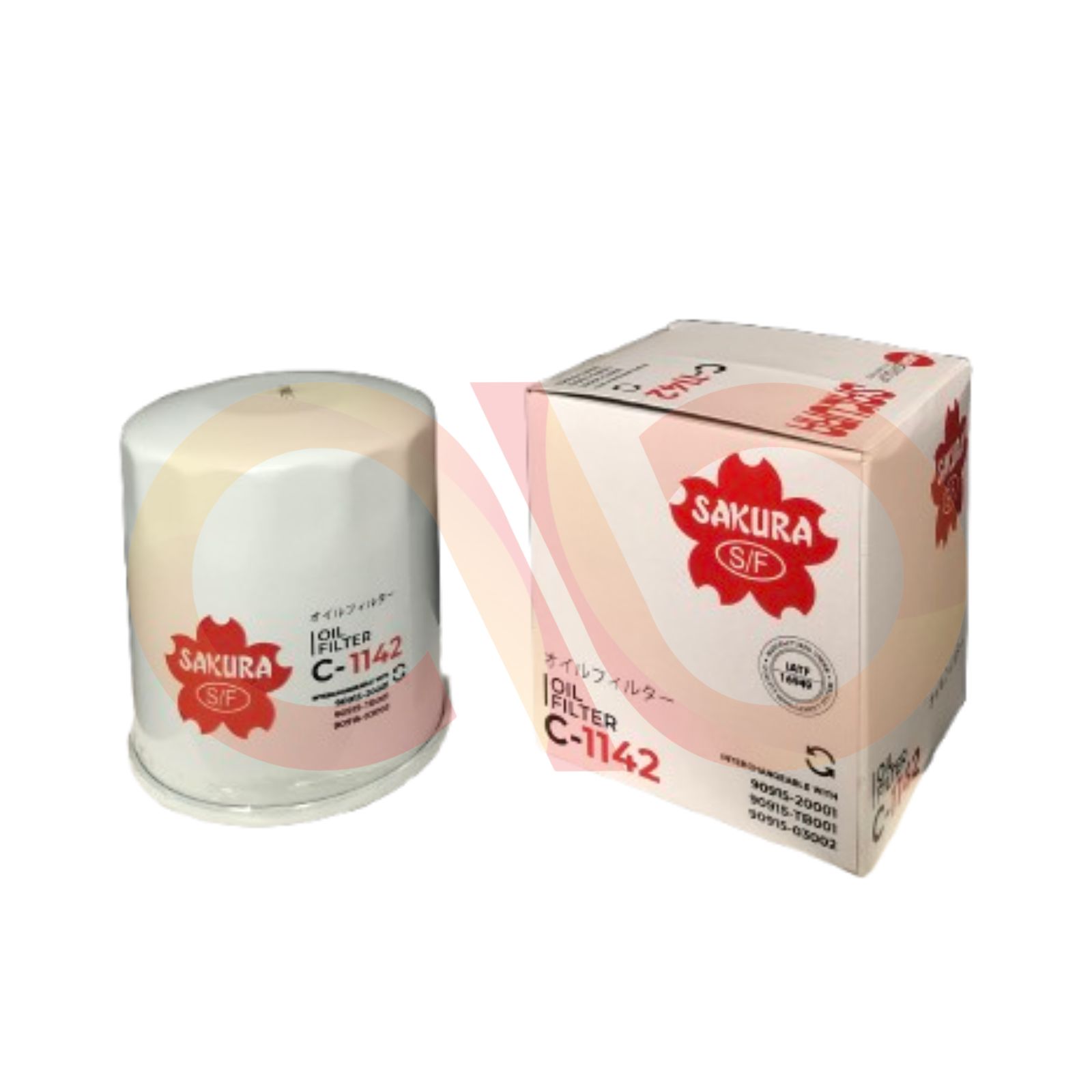 SAKURA Oil Filter C-1142 Filter oli 