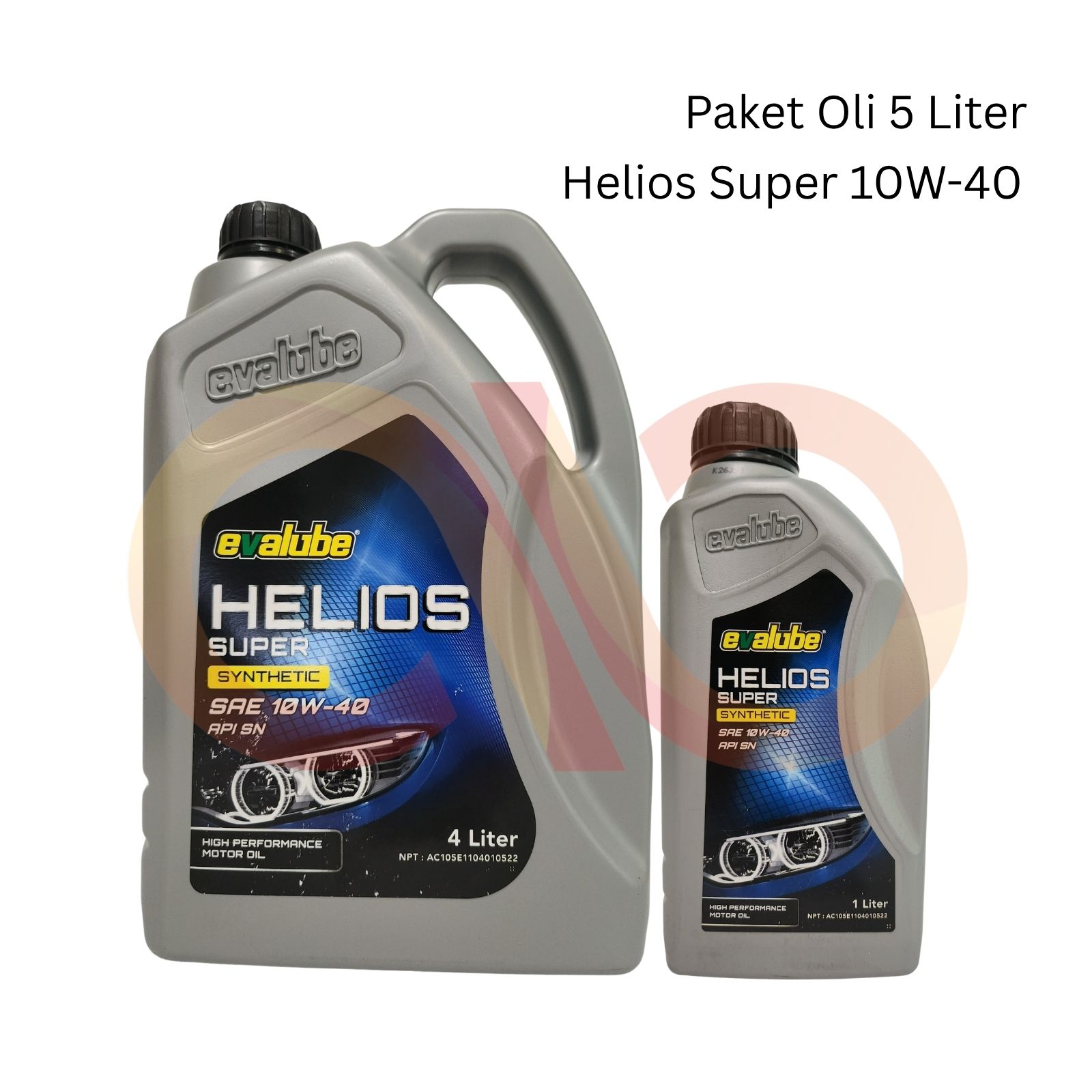 EVALUBE Paket Helios Super 10W-40 5 liter
